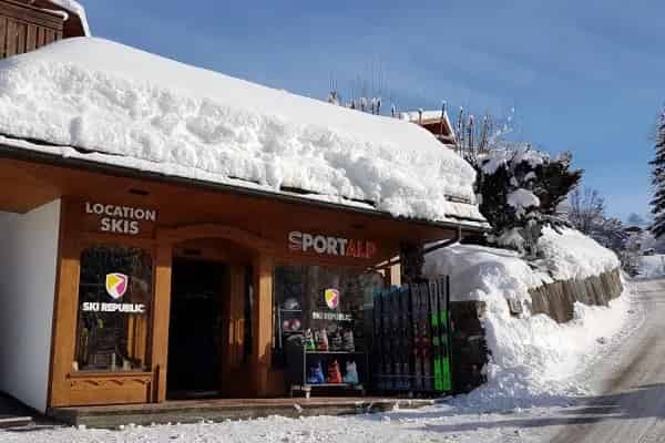 Ski Republic Parking des Télécabines Sport Alp